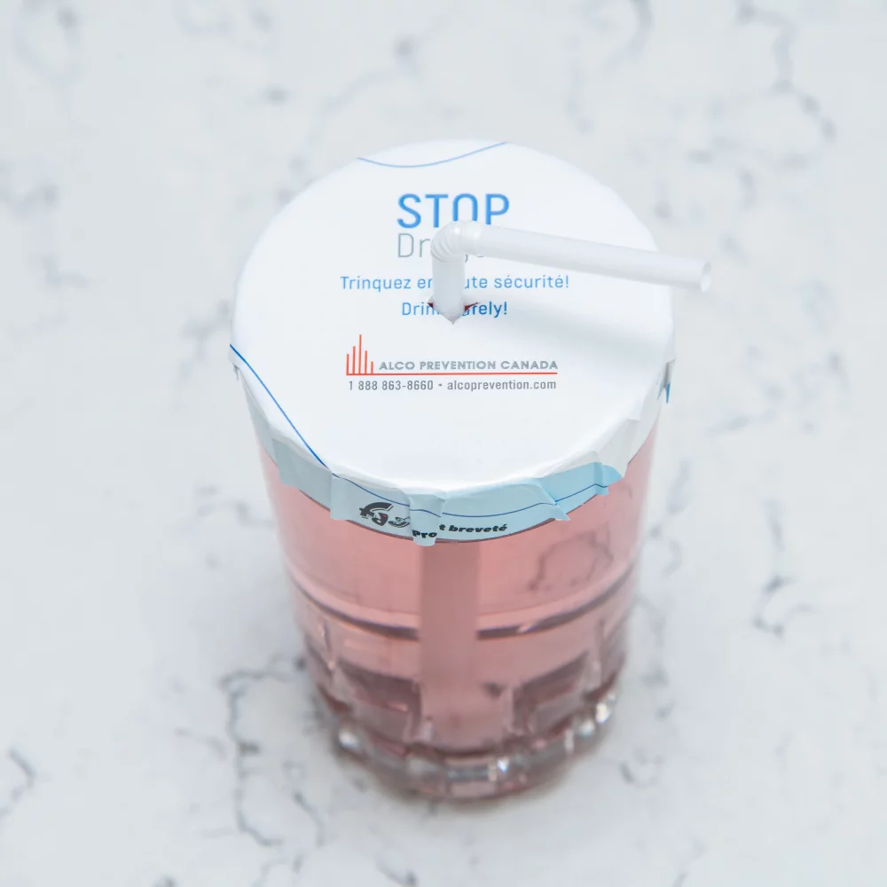 STOP DRUG FDG ® - Drink Spiking Cover