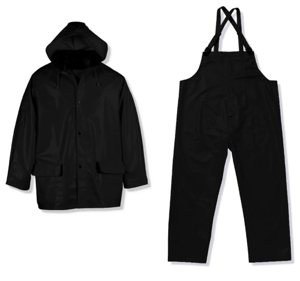 Ensemble veste à capuche et pantalon Viking Handyman® (noir)