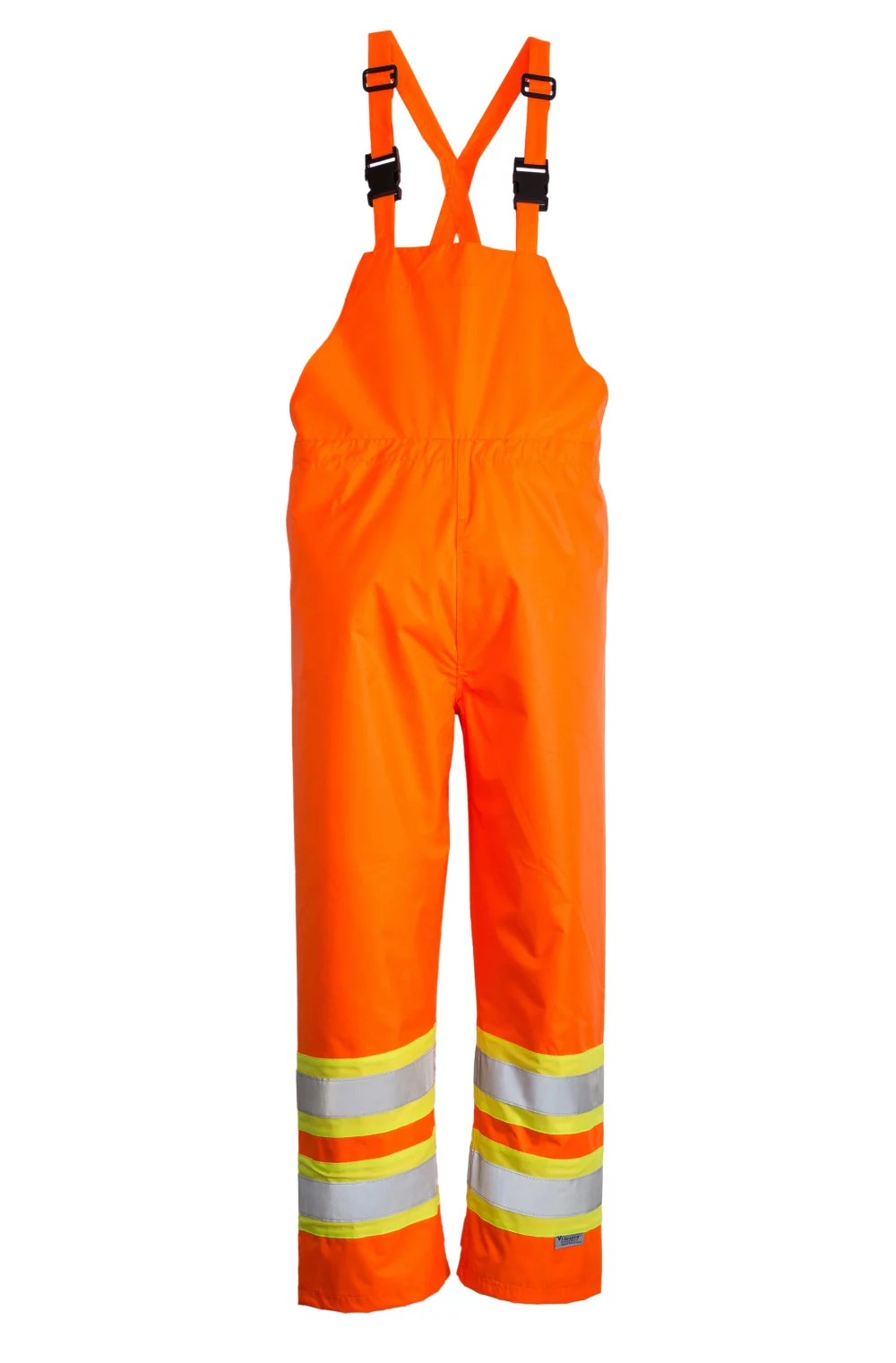 Open Road® 150D Rip-Stop Safety Bib Pants (Orange)