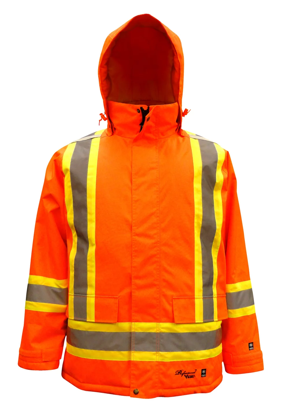 Viking Professional® Hi-Vis Freezer 300D Trilobal Parka (Orange)