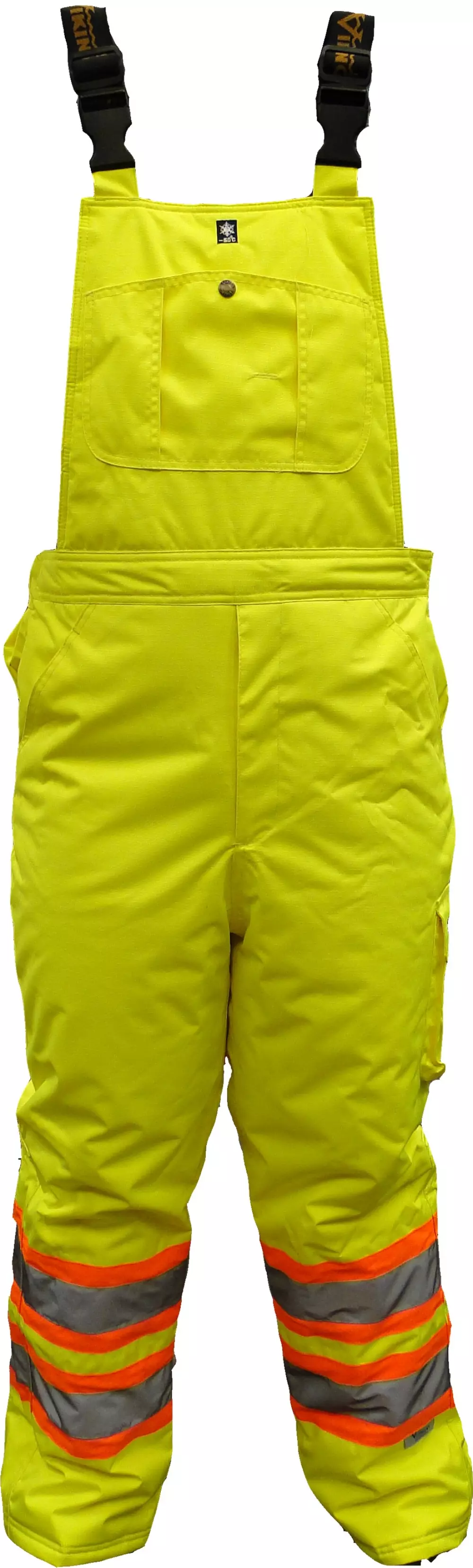 Viking Professional® Hi-Vis Freezer 300D Trilobal Bib Overalls (Green)