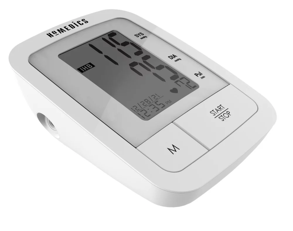 HoMedics® White Arm Blood Pressure Monitor