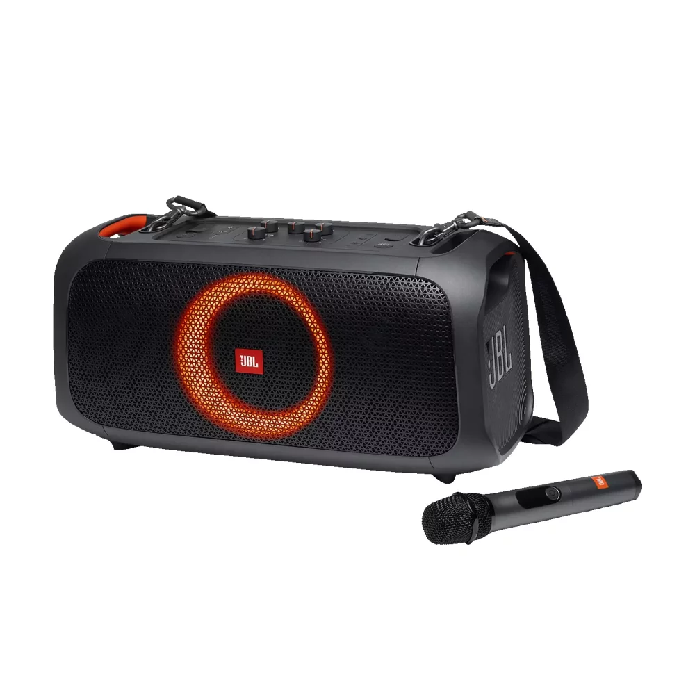 JBL® Party Box On-The-Go Speaker w/Wireless Microphone