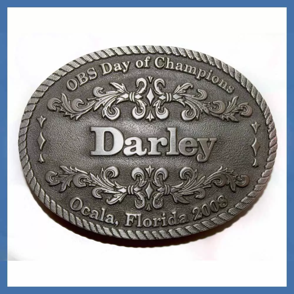 Custom Belt Buckle 2 x 3''