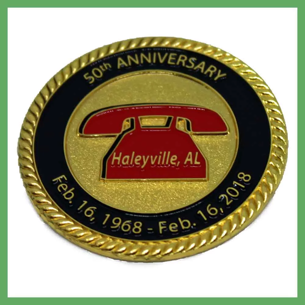 Custom 1.5'' Challenge Coins Die Cast Zinc