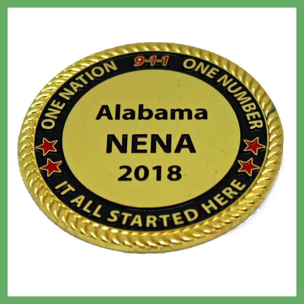 Custom 1.5'' Challenge Coins Die Cast Zinc