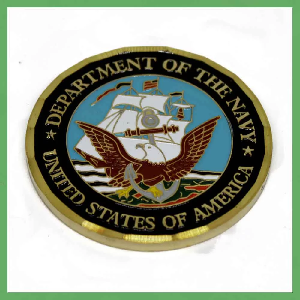 Custom 2'' Challenge Coins Die Cast Zinc (2'')