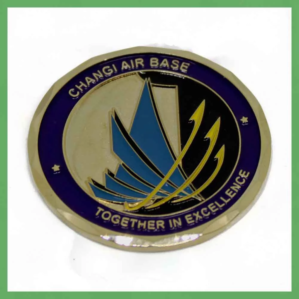 Custom 1.75'' Challenge Coins Die Struck Brass