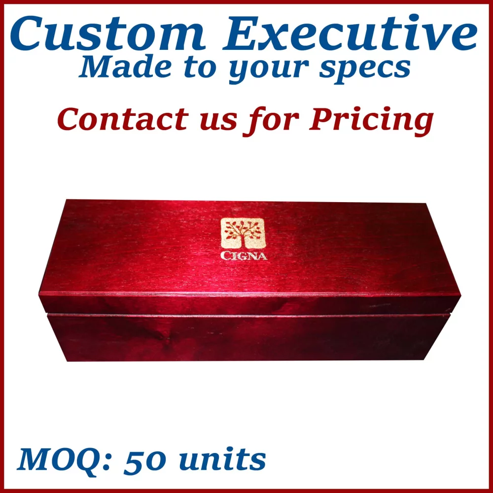 Custom Hinged Wooden Box / Custom Presentation Box- made to order
