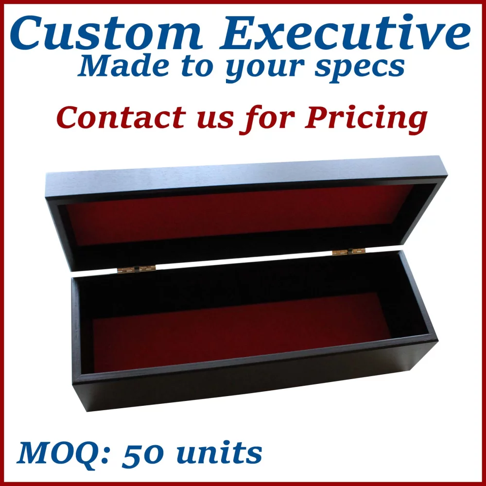 Custom Hinged Wooden Box / Custom Presentation Box- made to order