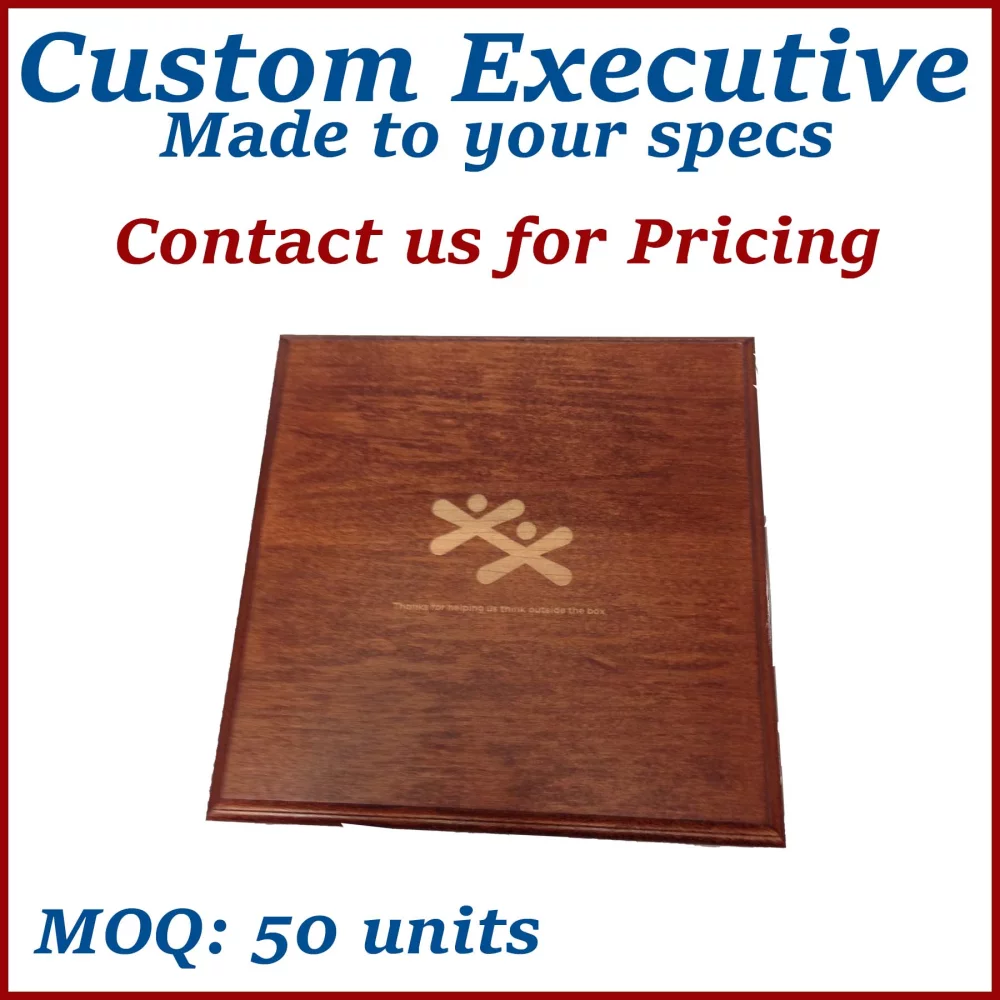 Custom Hinged Wooden Box / Custom Presentation Box - made to order, low minimums