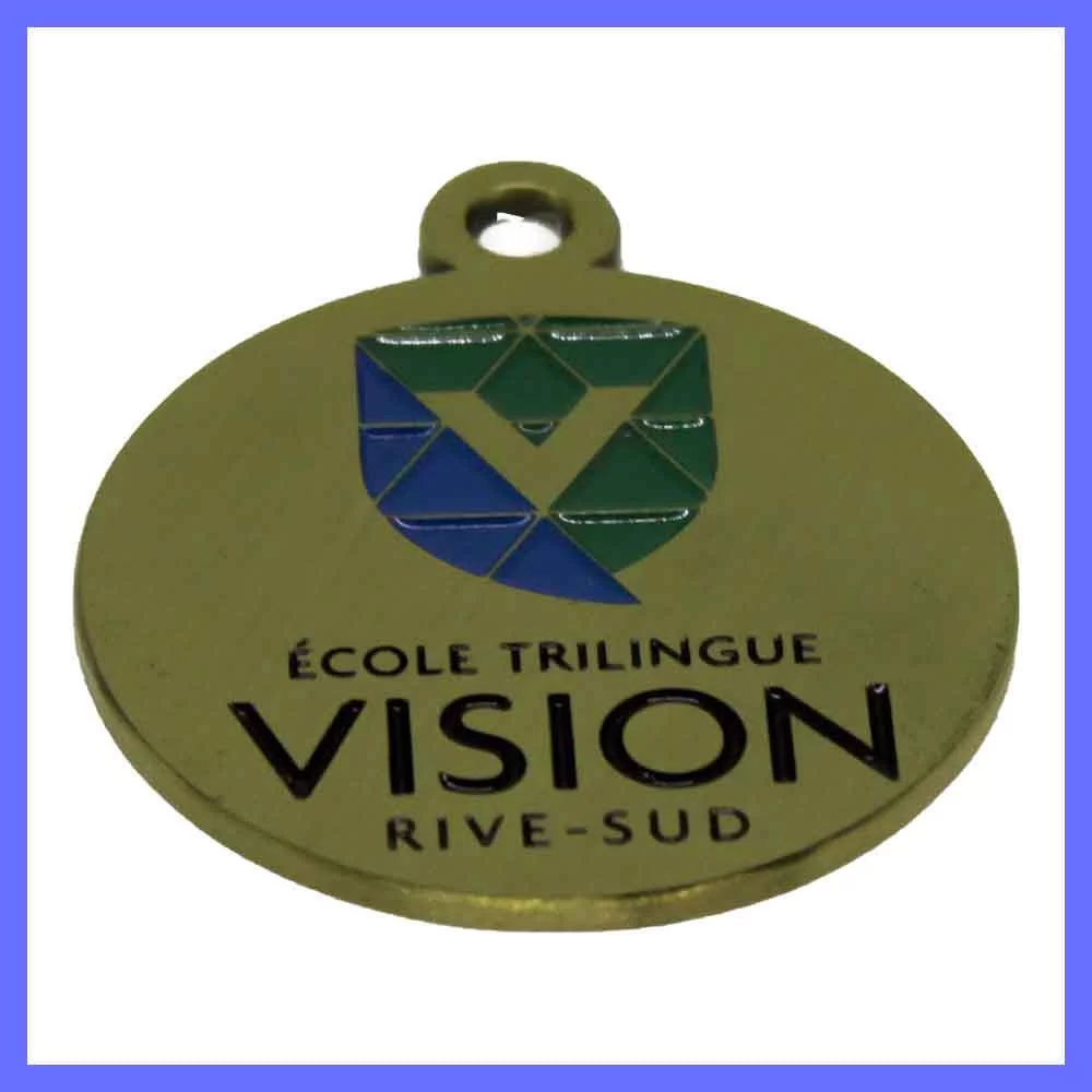 Custom 2'' Die Cast Medal Antiqued Finish
