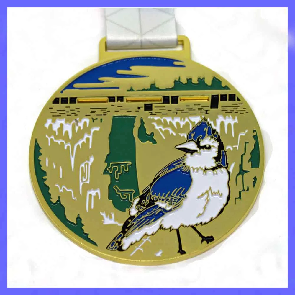 Custom 1.75'' Die Cast Medal Soft Enamel (up to 4 colours)