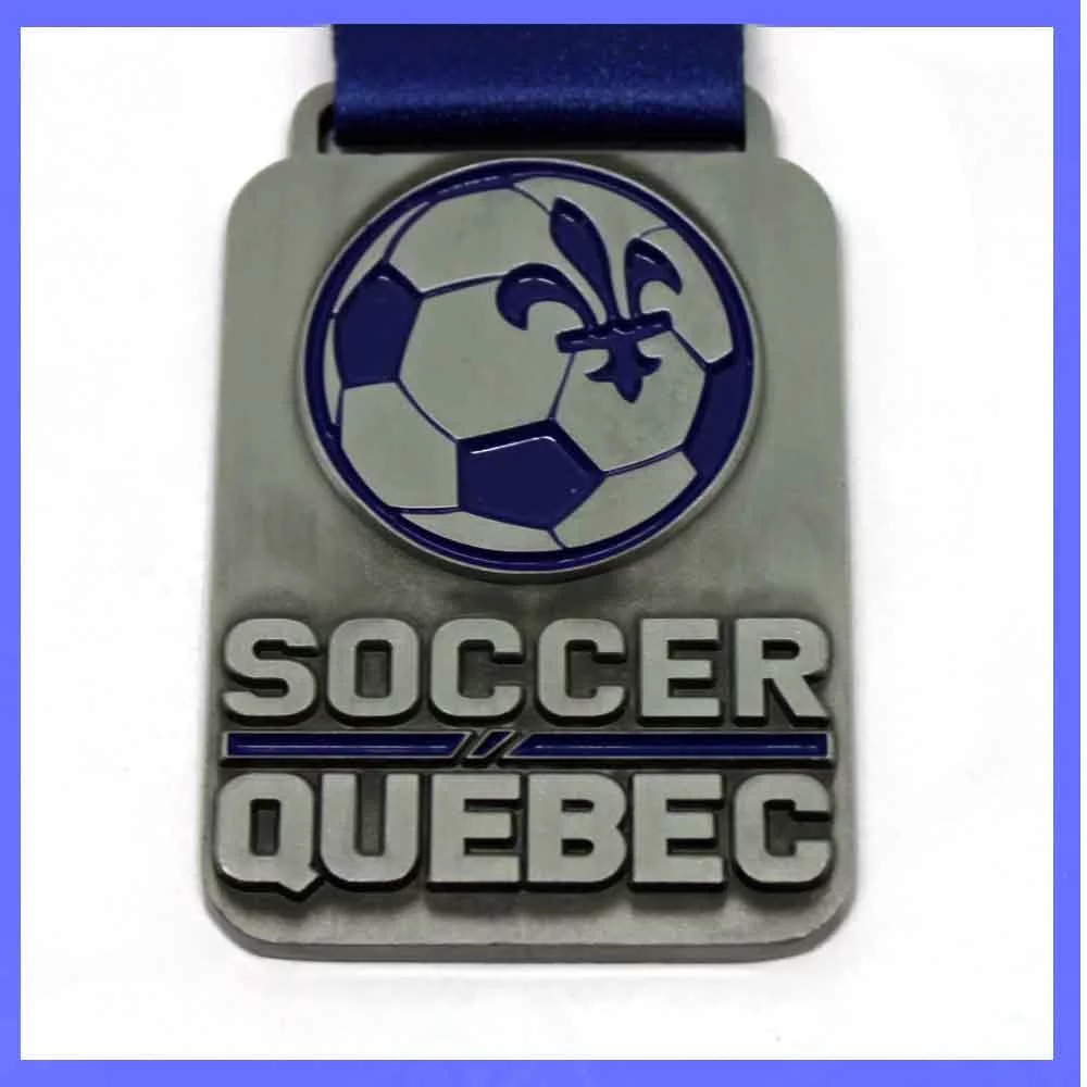 Médaille en fonte de 1,25 pouce, émail doux (jusqu'à 4 couleurs) sur mesure