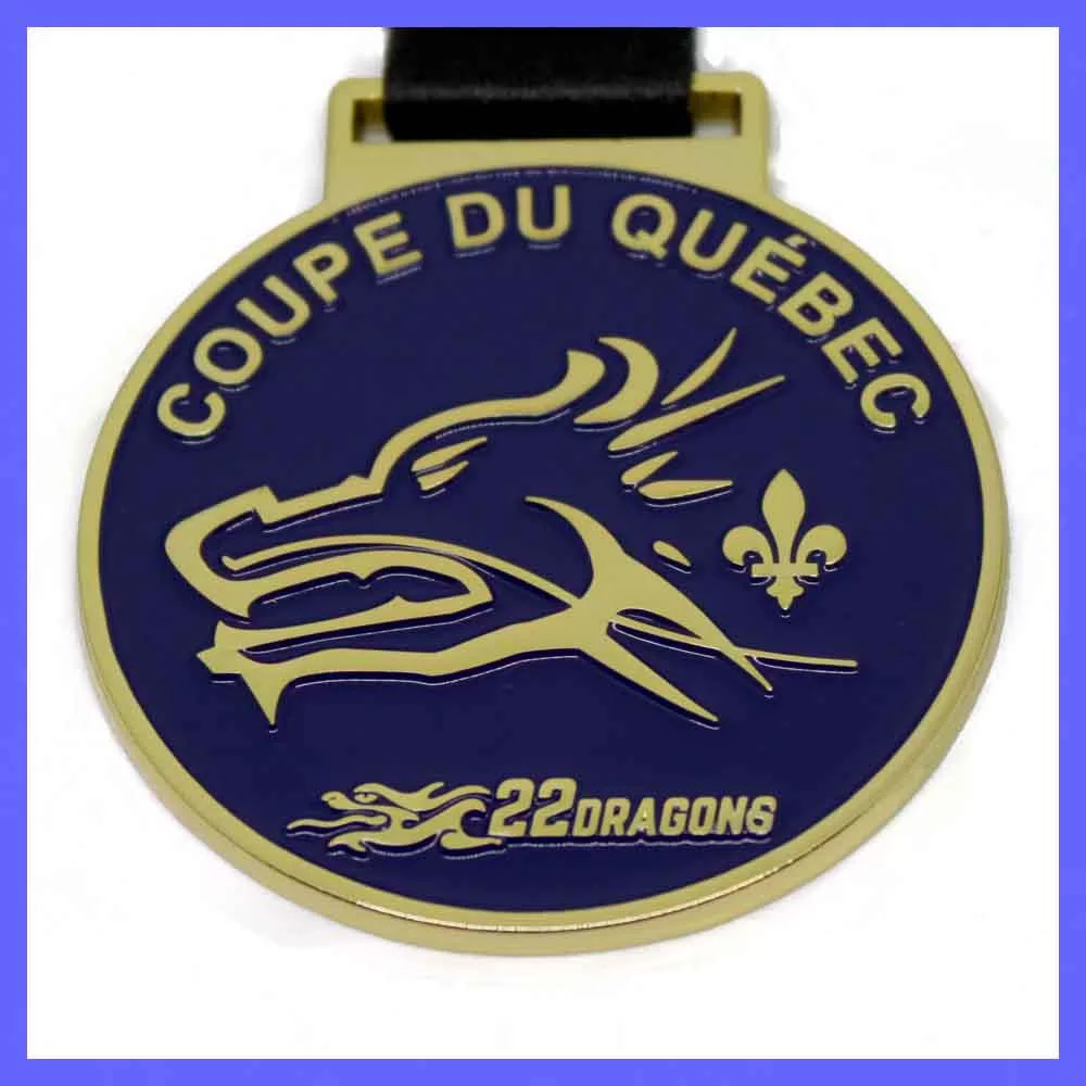 Custom 1.75'' Die Cast Medal Soft Enamel (up to 4 colours)