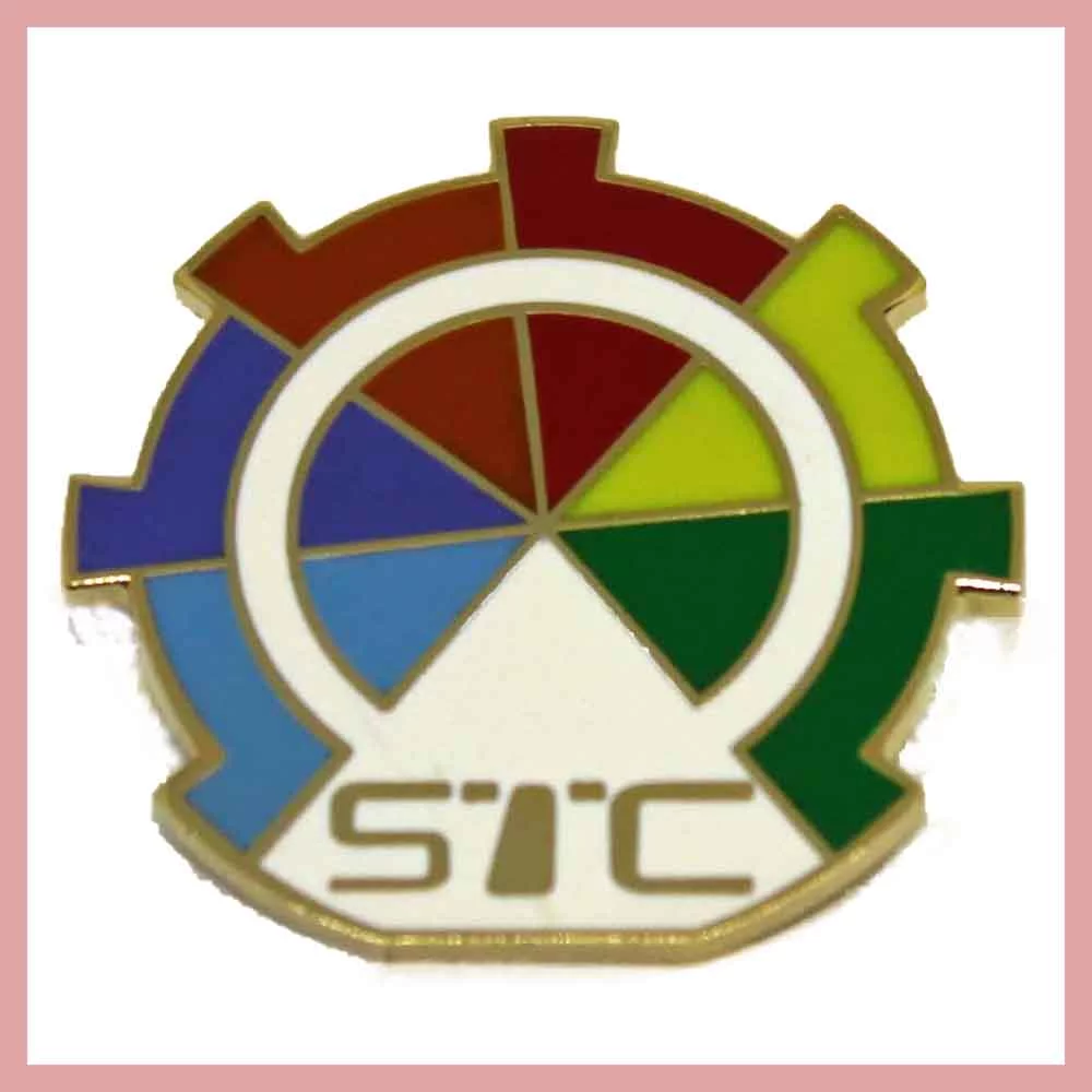 Insigne de revers personnalisé en émail dur frappé - 4 couleurs (0,75'')