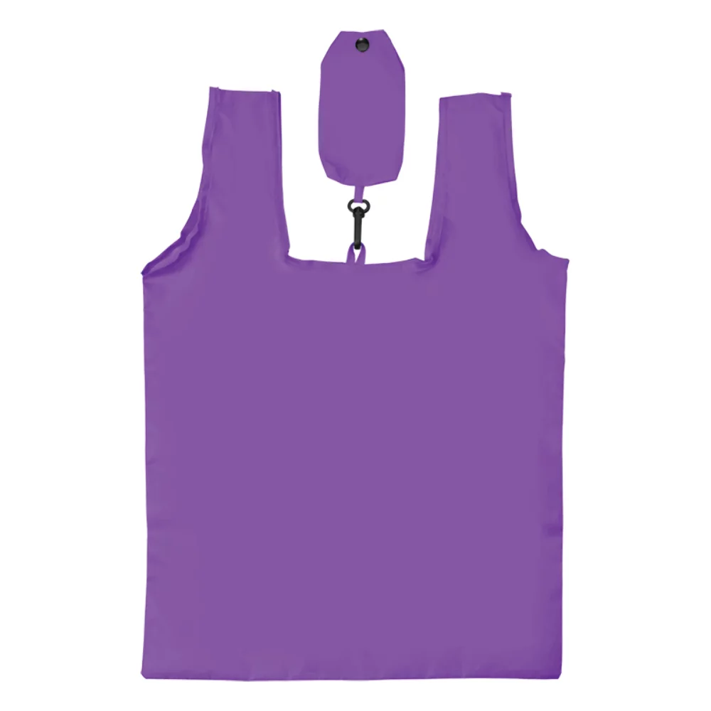 Sac d'épicerie pliable en polyester