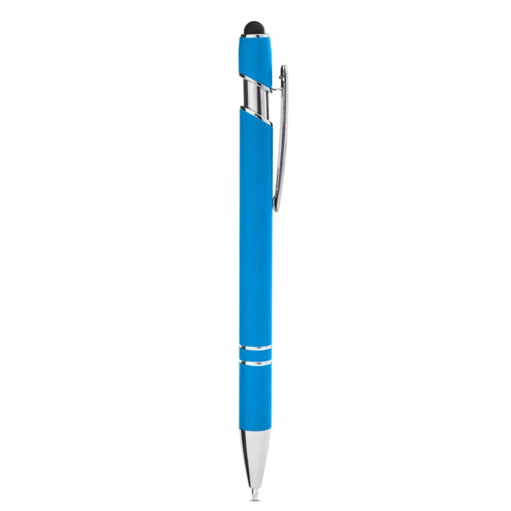 Stylo à stylet en aluminium caoutchouté Core 365®