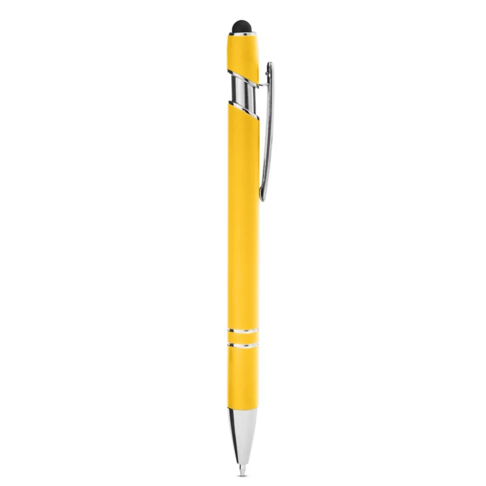 Stylo à stylet en aluminium caoutchouté Core 365®