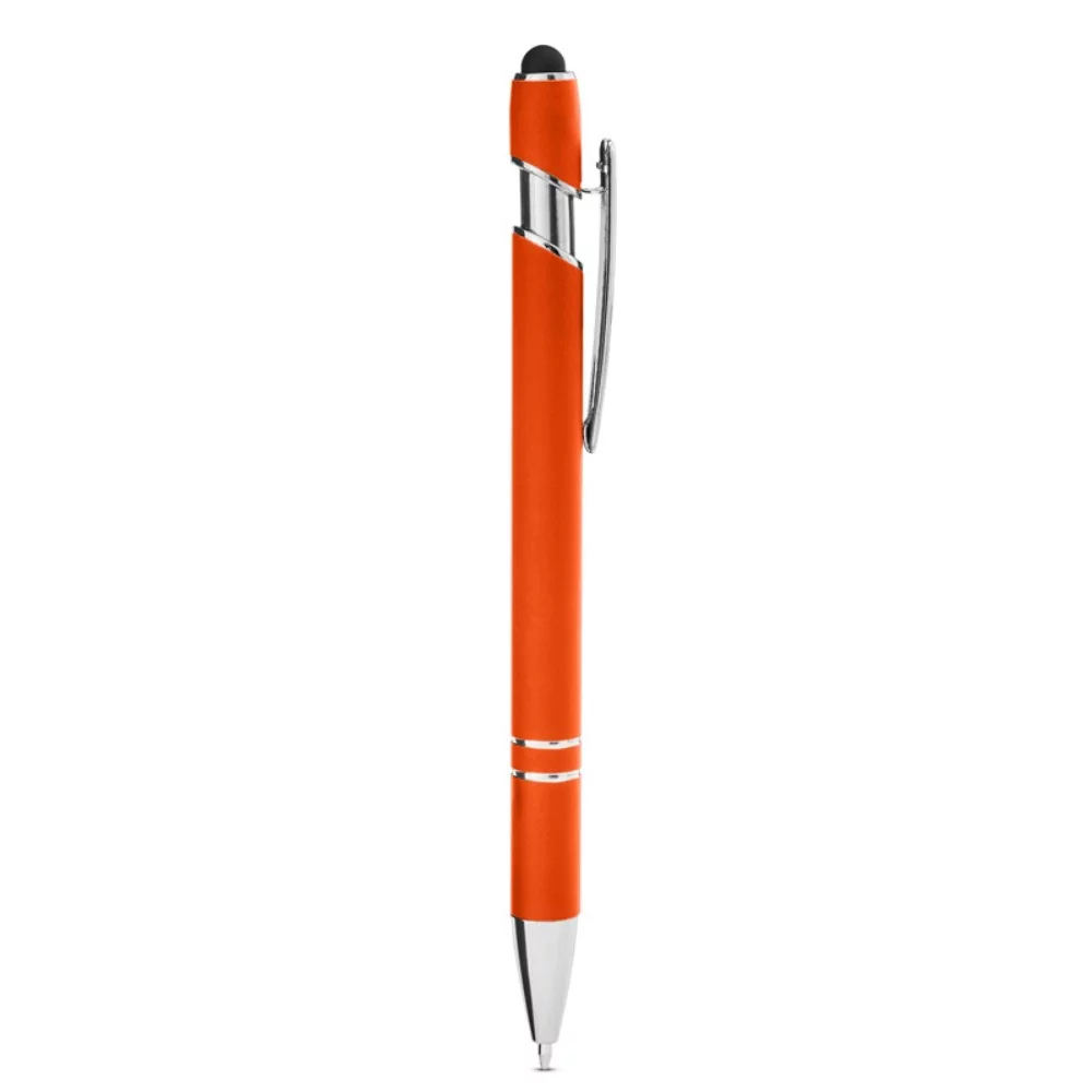 Stylo à stylet en aluminium caoutchouté Core 365®