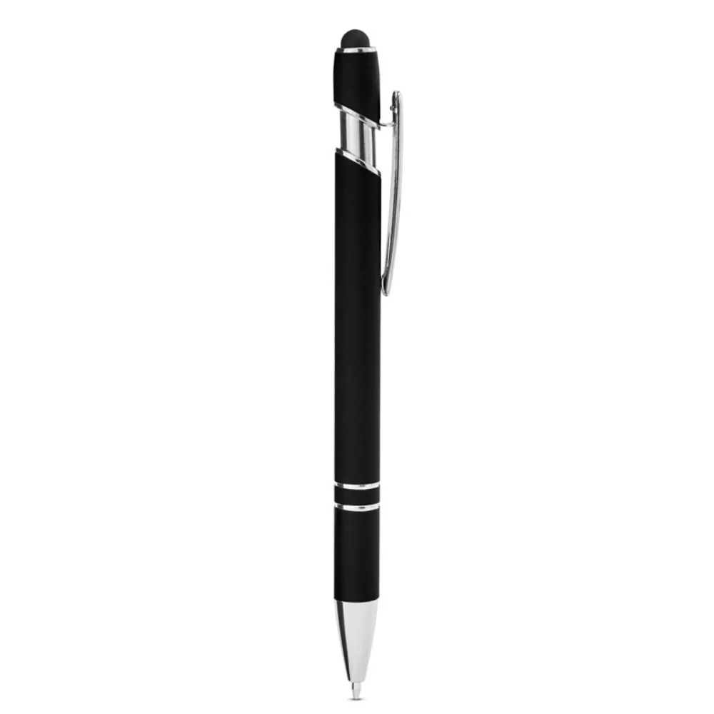 Stylo à stylet en aluminium caoutchouté Core 365®