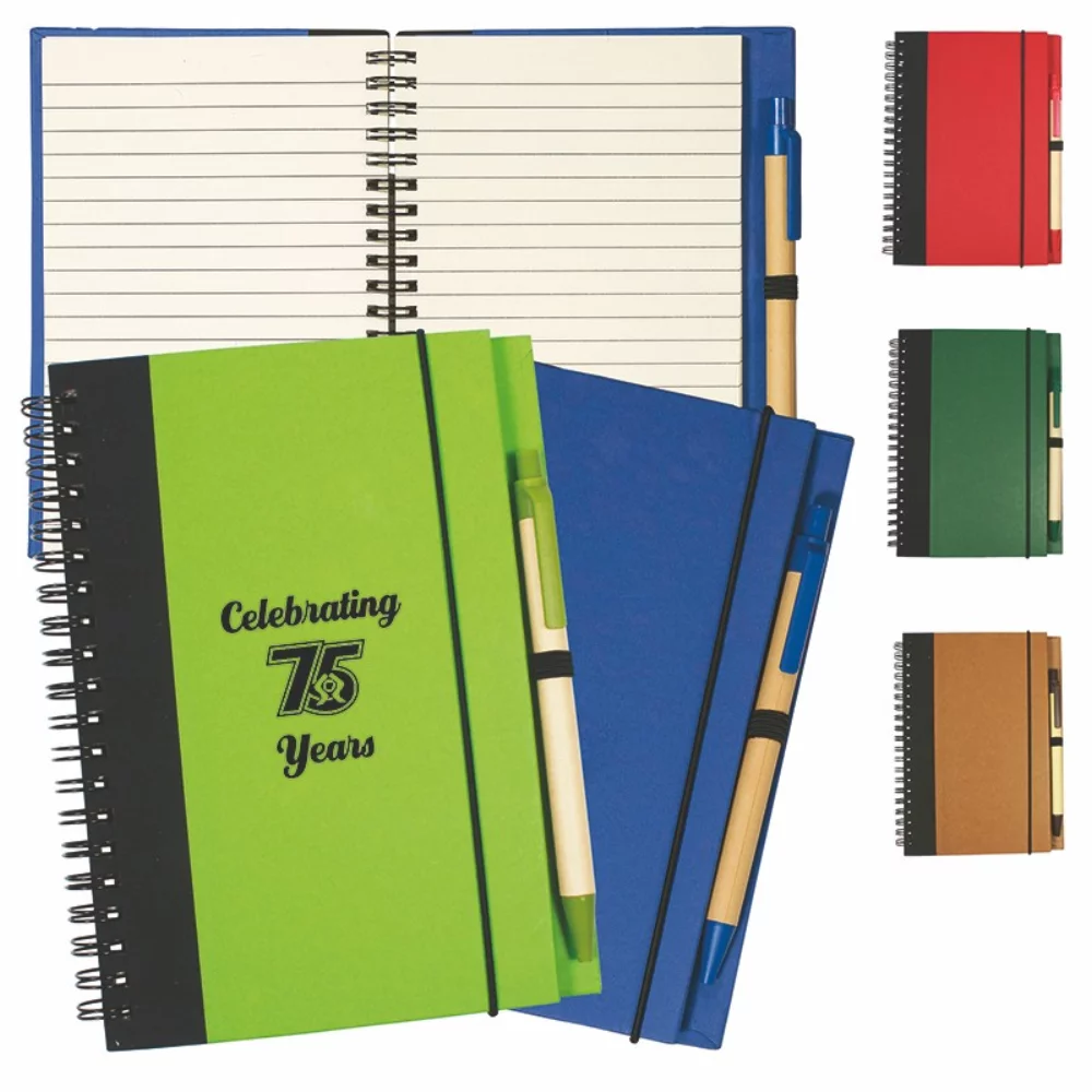 Journal écologique en carton compact