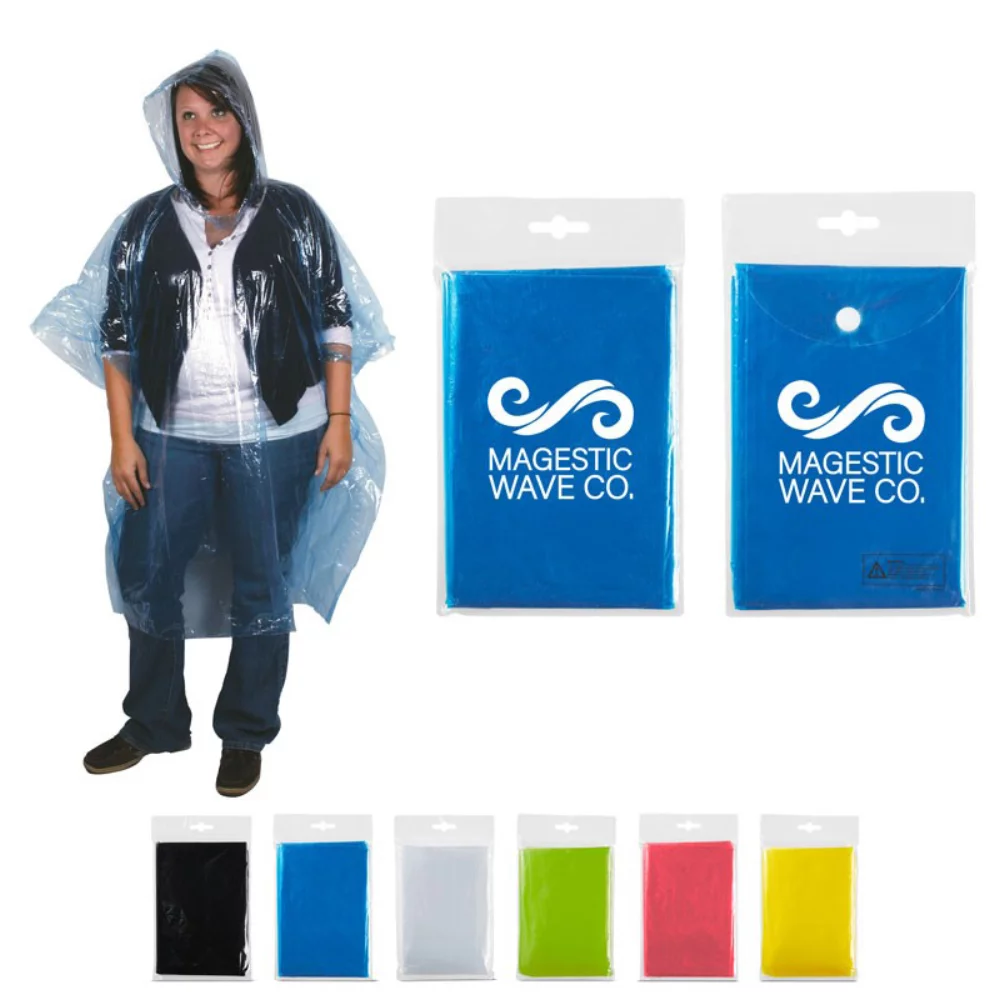 Poncho de pluie jetable