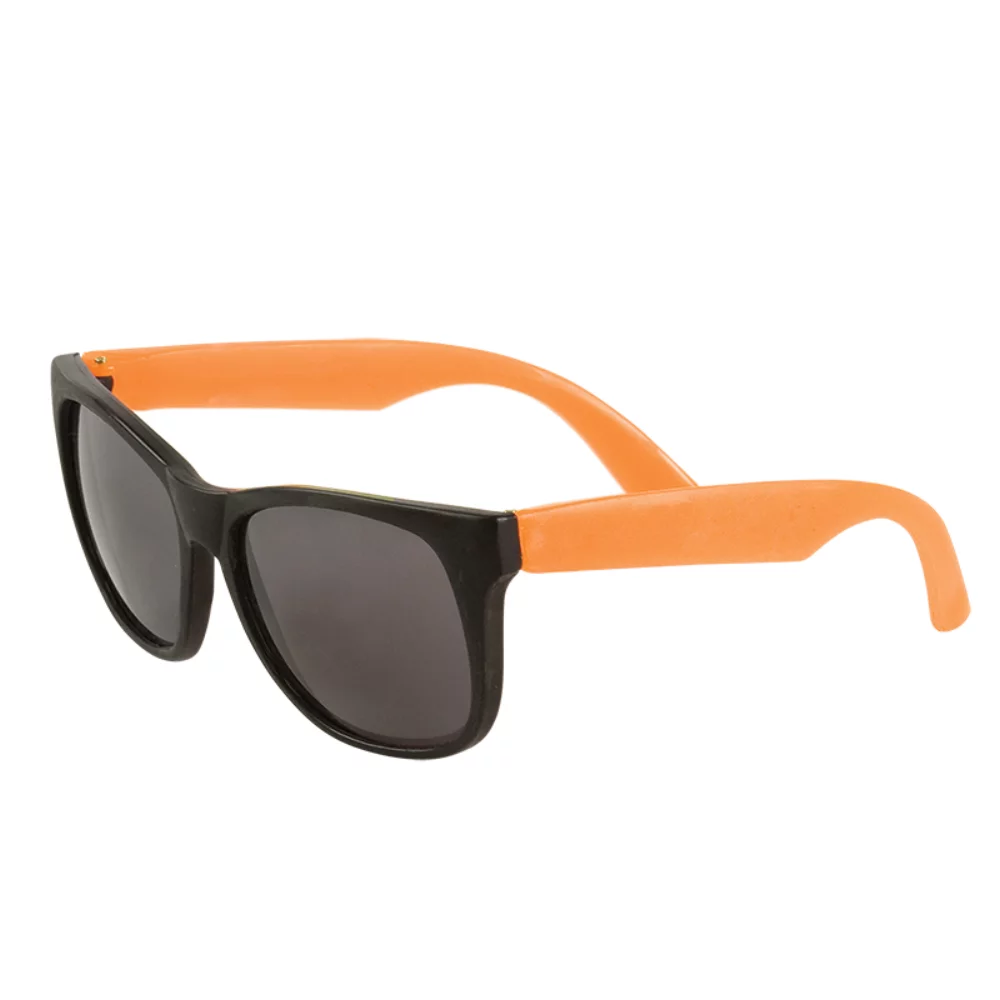 Lunettes de soleil mates bicolores