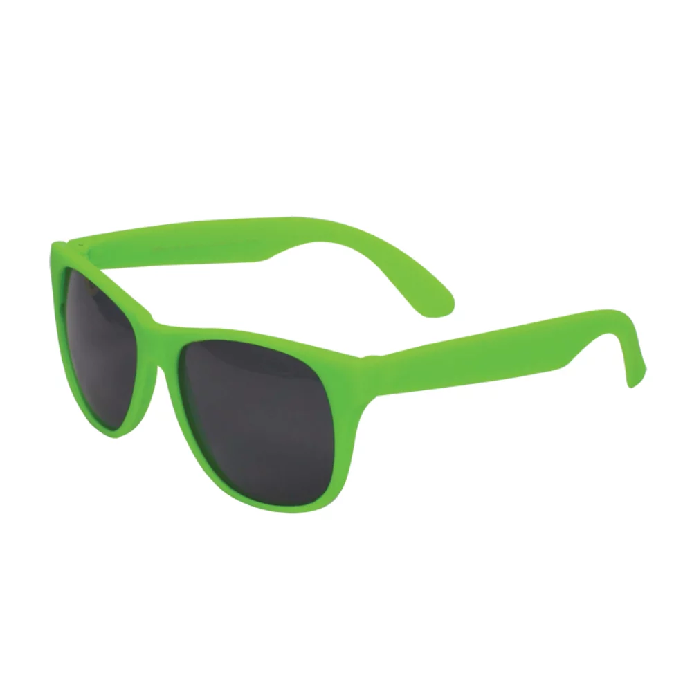 Lunettes de soleil mates monochromes