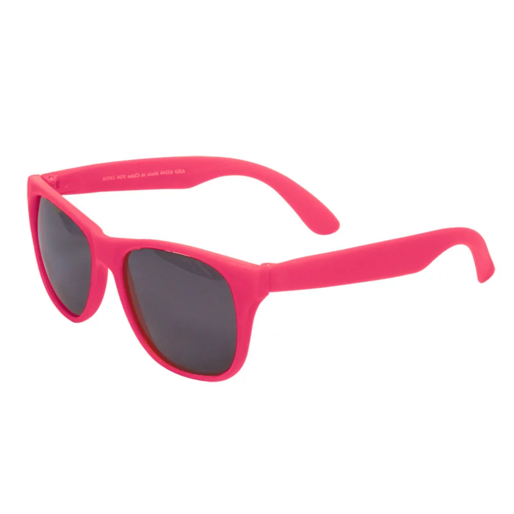 Lunettes de soleil mates monochromes