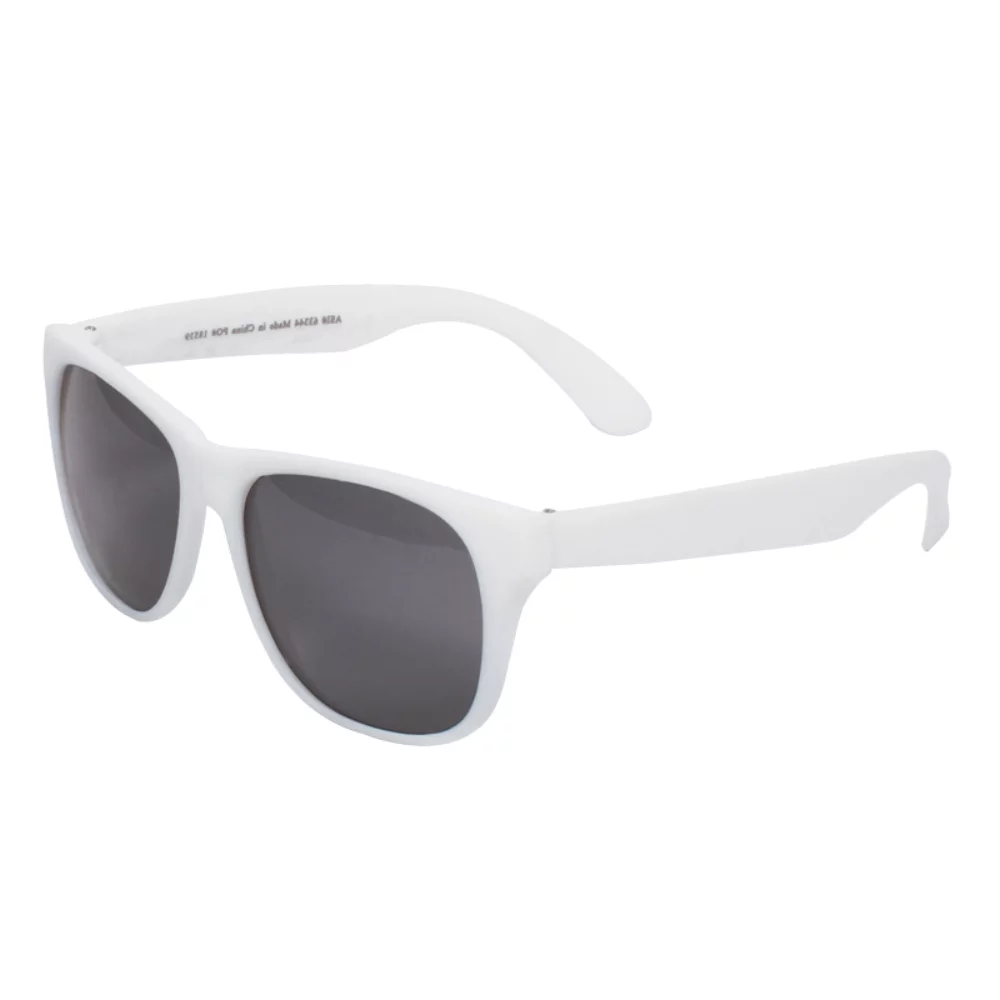 Lunettes de soleil mates monochromes