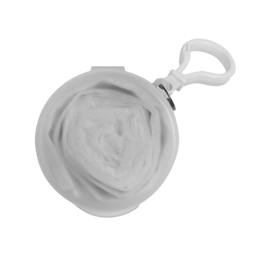 Poncho dans un étui mousqueton