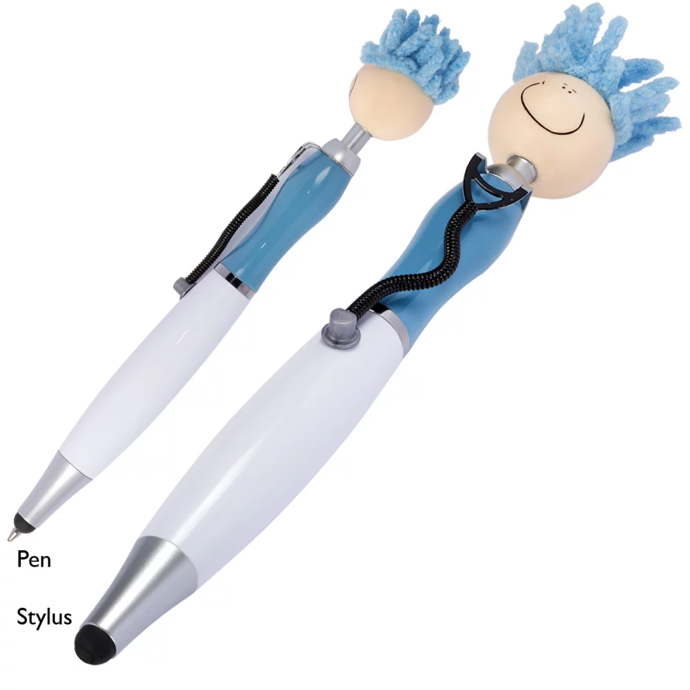 MopToppers® Screen Cleaner w/Stethoscope Stylus Pen