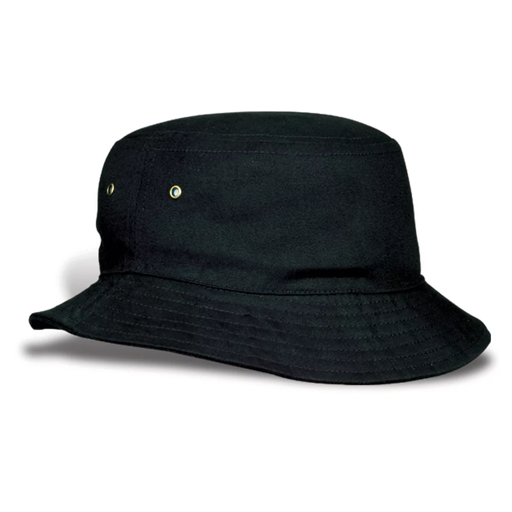 Chapeau de seau en sergé de coton pour jeunes