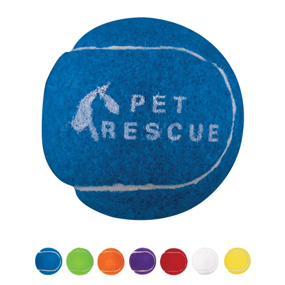 Balle de tennis promotionnelle synthétique