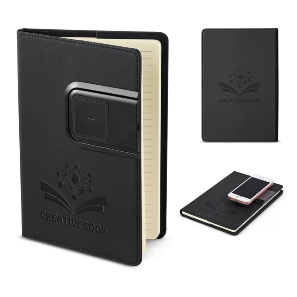 Journal rechargeable avec panneau de chargement sans fil