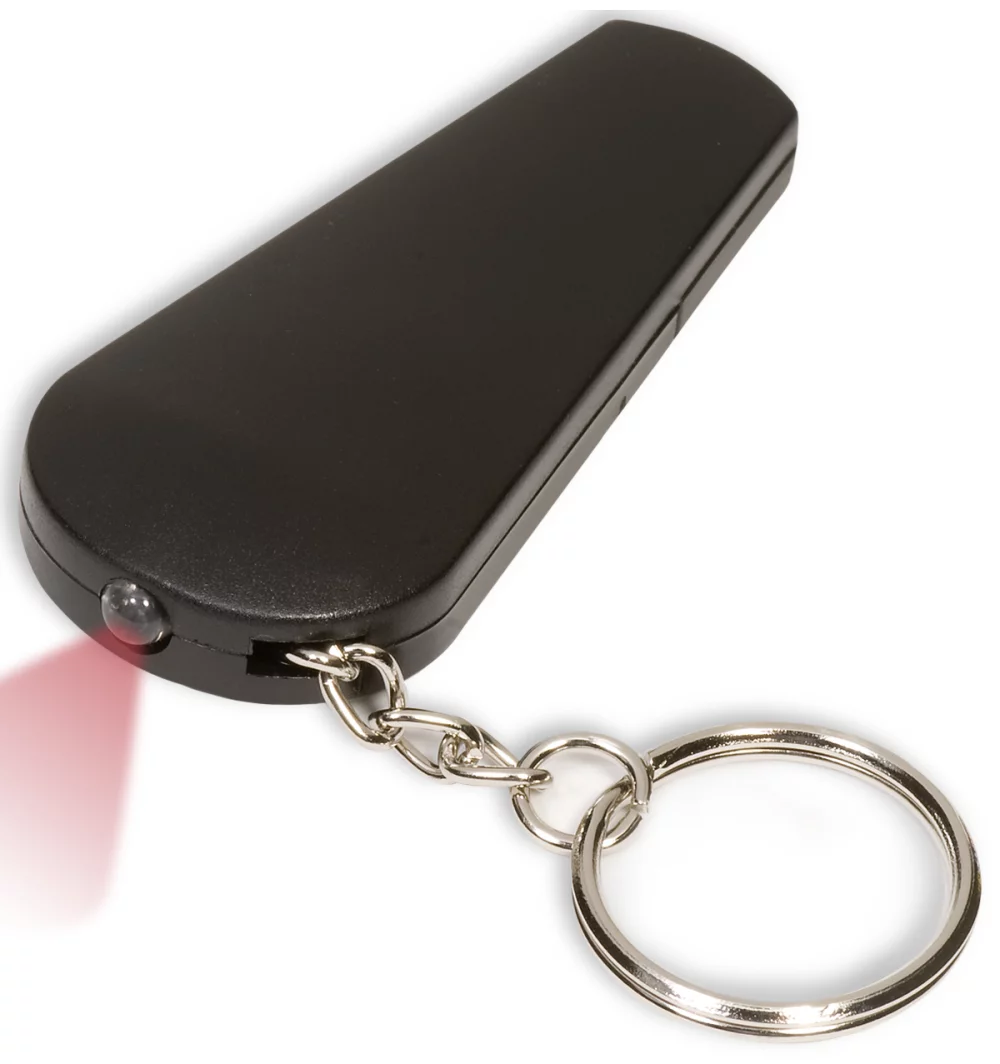 Porte-clés lumineux et siffleur