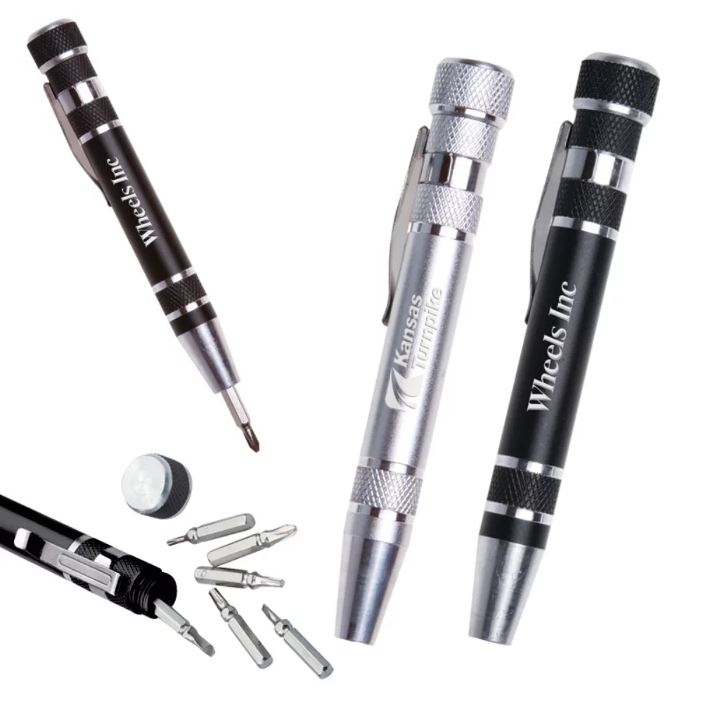 Ensemble d'outils en style stylo en aluminium