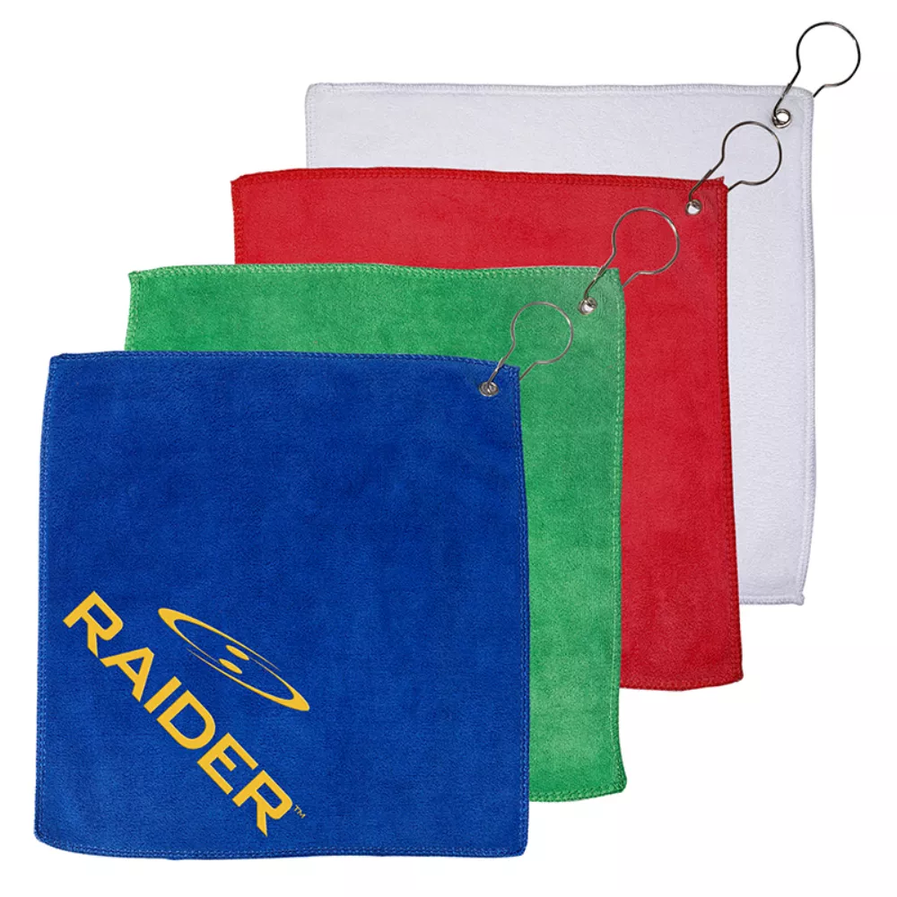 Microfiber Golf Towel w/Grommet & Hook