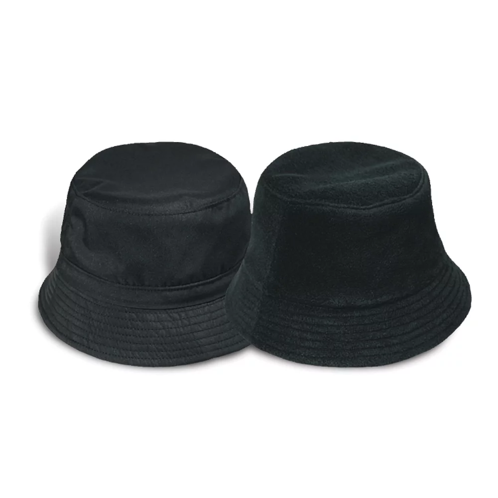 Reversible Micro Fiber/Polar Fleece Bucket Hat
