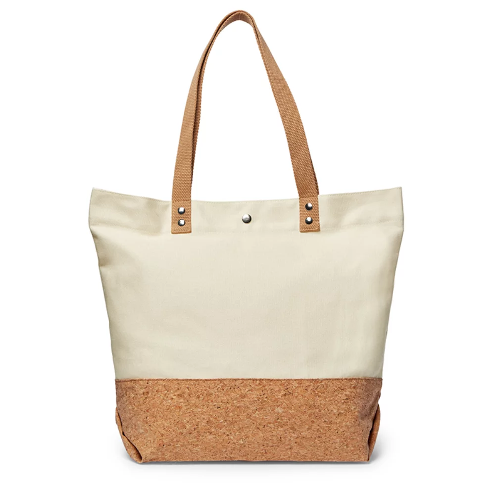 Sac fourre-tout en toile/cork de 12 oz.