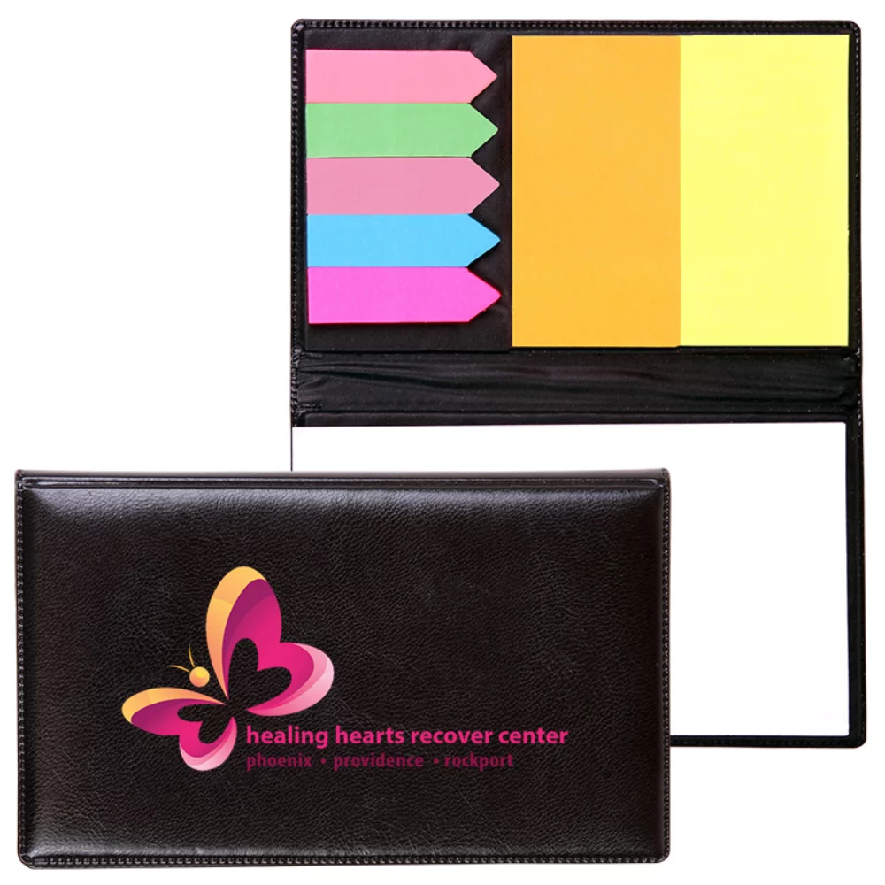 Étui de base pour drapeaux adhésifs et notes mémo