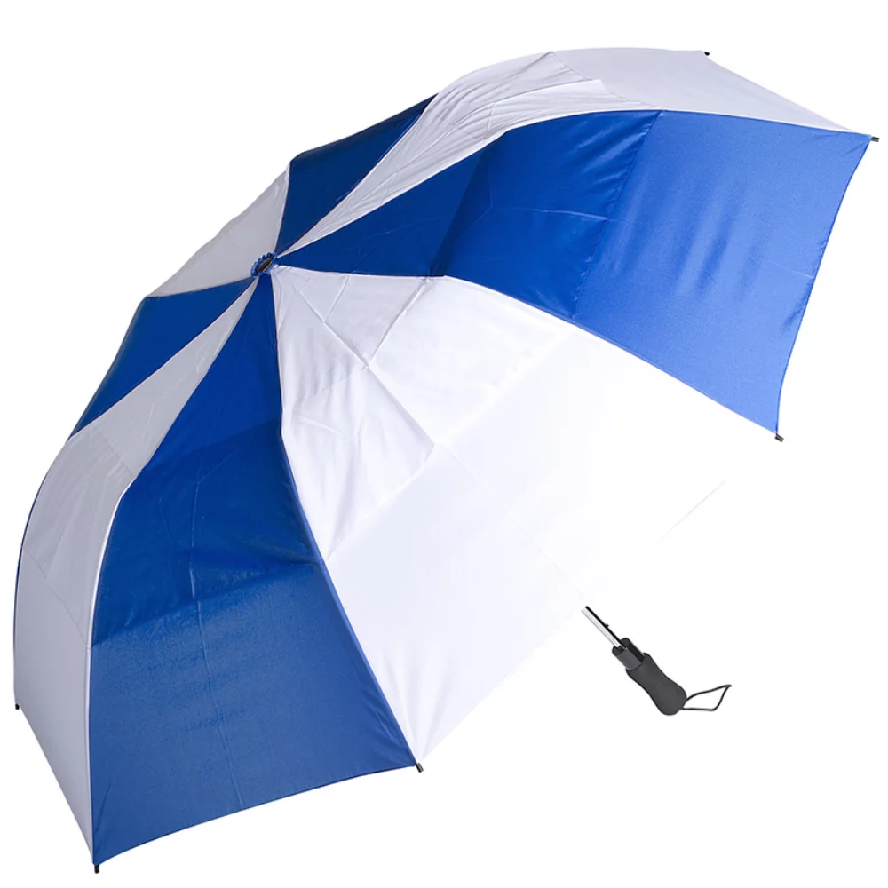 Parapluie de golf ouvert automatique ventilé de 58 pouces.