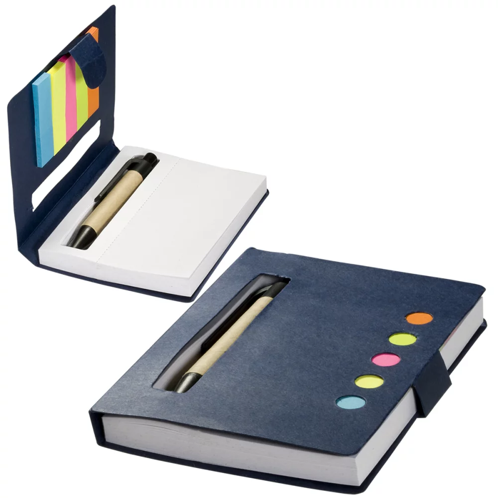 Bloc-notes collant Eco Stowaway avec stylo