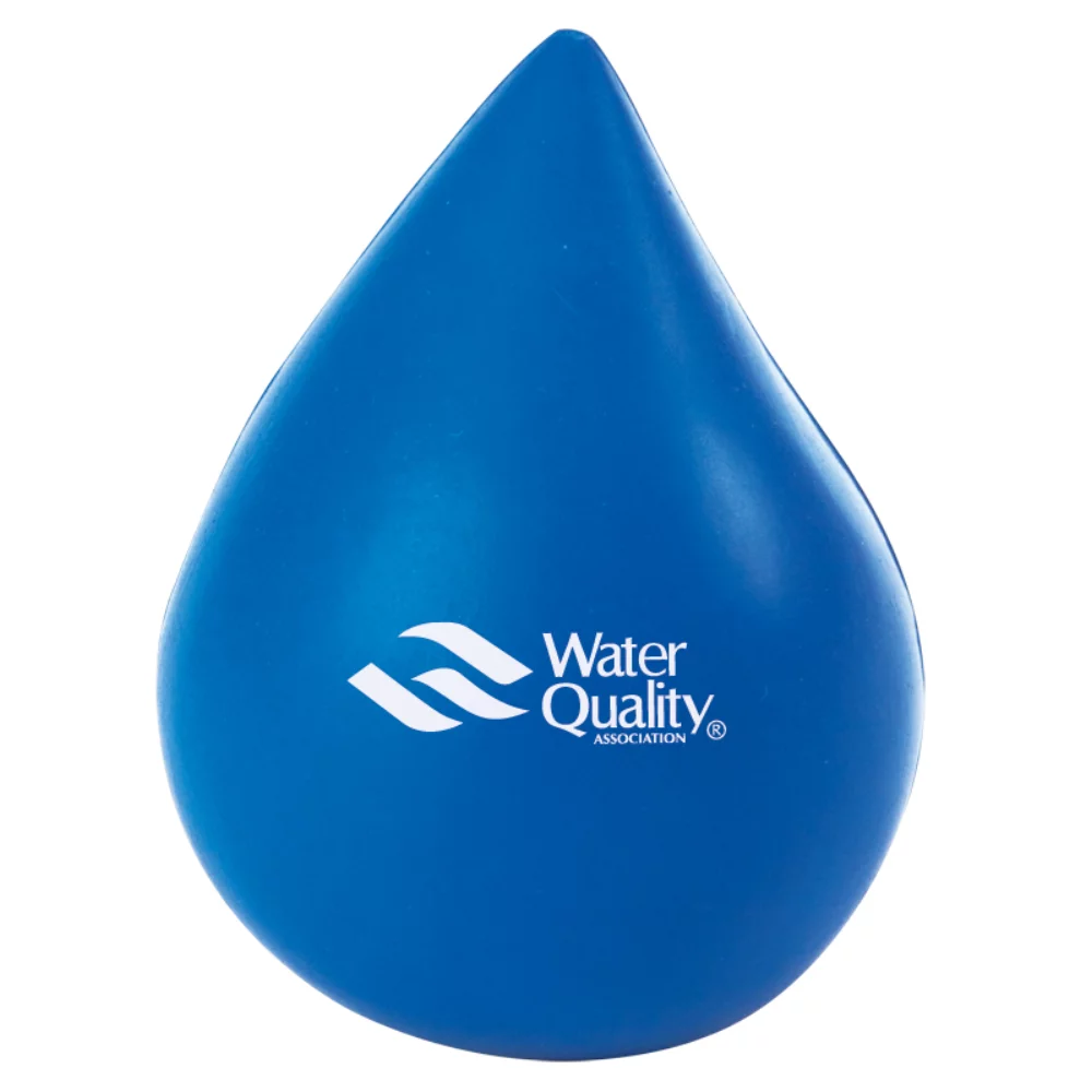 Goutte d'eau bleue anti-stress