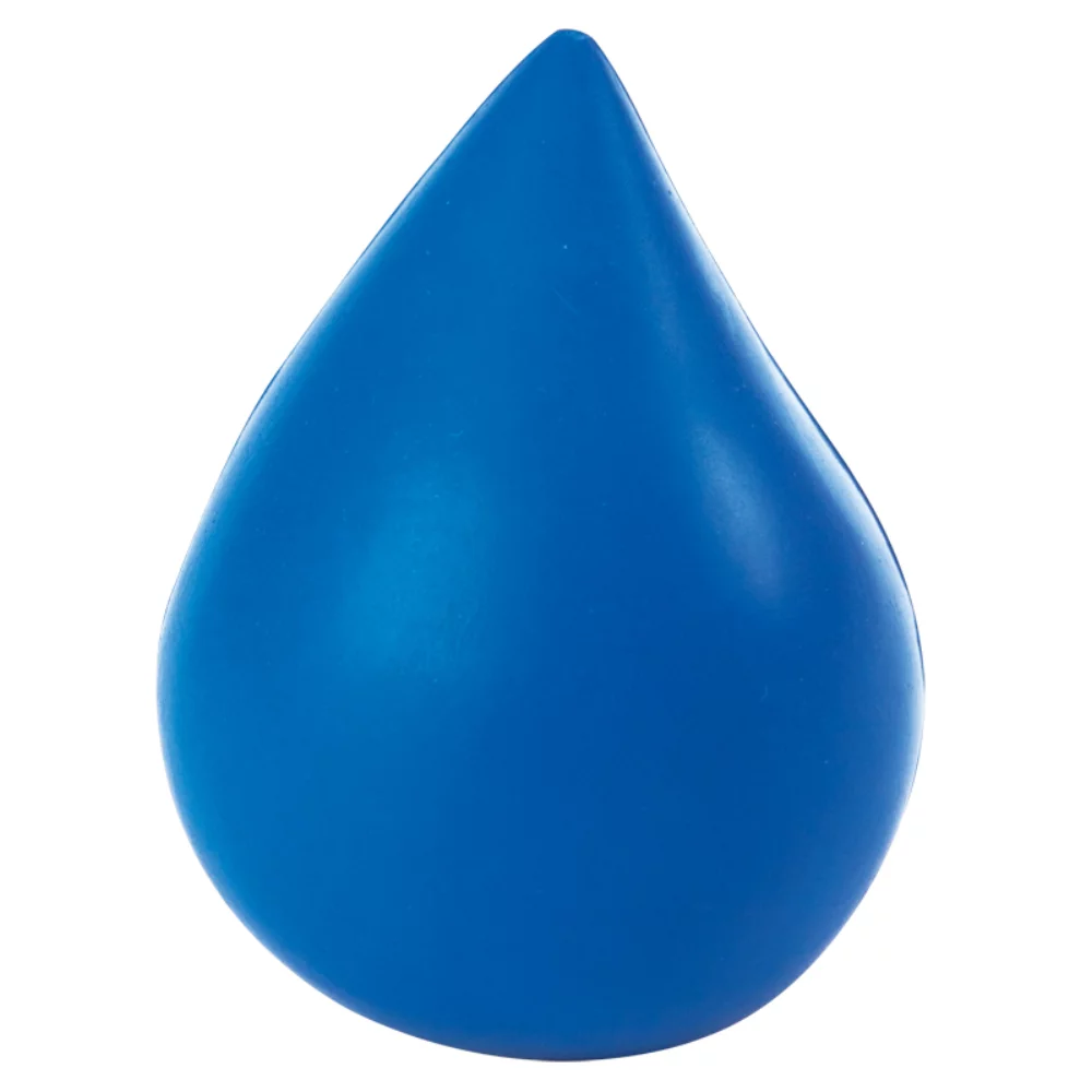 Goutte d'eau bleue anti-stress