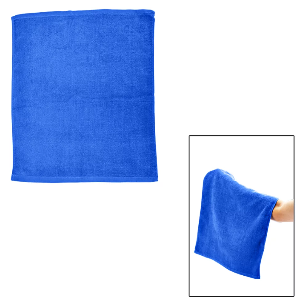 Serviette de rallye en coton ourlée (15"x18")