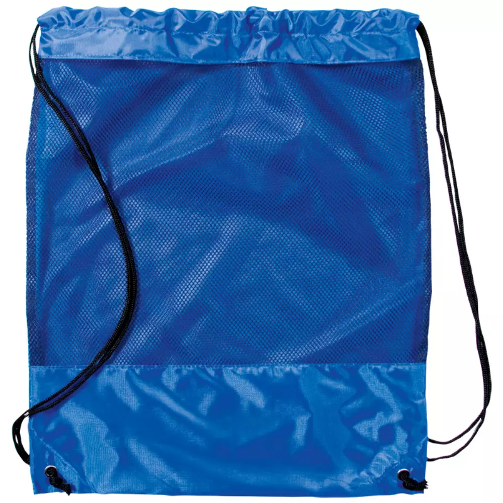 Sac à dos avec panneau en maille et cordon de serrage