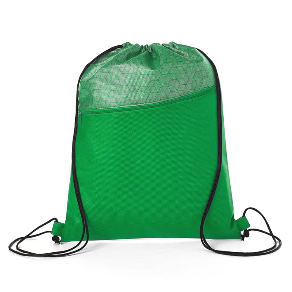 Sac à dos à cordon avec motif hexagonal