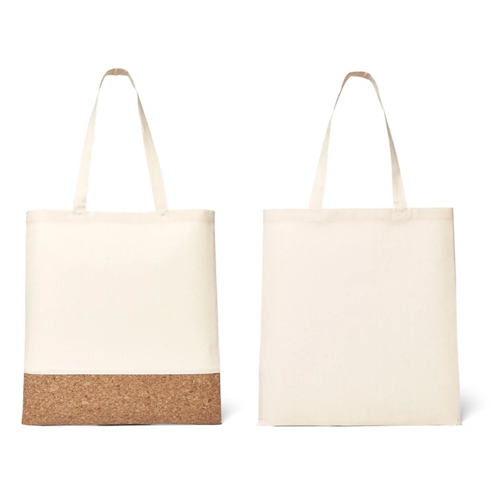 Sac fourre-tout en coton et liège de 5 oz.